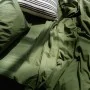 Fitted bottom sheet HappyFriday Basic Dark green 200 x 200 x 32 cm by HappyFriday, Sheets and pillowcases - Ref: D1612530, Pr...