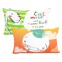 Cushion cover HappyFriday LITTLE W Multicolour 50 x 30 cm by HappyFriday, Cushion Covers - Ref: D1614426, Price: 4,27 €, Disc...