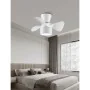 Ventilador de Techo con Luz Romimex Blanco de Romimex, Ventiladores de techo con lámpara - Ref: D1616155, Precio: 83,99 €, De...