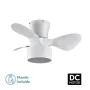 Ventilador de Techo con Luz Romimex Blanco de Romimex, Ventiladores de techo con lámpara - Ref: D1616155, Precio: 83,99 €, De...