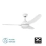 Ventilador de Techo con Luz Romimex Blanco de Romimex, Ventiladores de techo con lámpara - Ref: D1616198, Precio: 155,51 €, D...