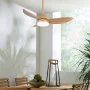 Ceiling Fan with Light Romimex White Natural by Romimex, Ceiling Fans with Lamp - Ref: D1616199, Price: 202,48 €, Discount: %