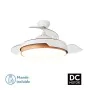 Ceiling Fan with Light Romimex White Natural by Romimex, Ceiling Fans with Lamp - Ref: D1616203, Price: 142,86 €, Discount: %