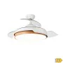 Ventilador de Teto com Luz Romimex Branco Natural de Romimex, Ventoinhas de teto com candeeiro - Ref: D1616203, Preço: 143,09...