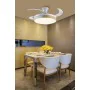 Ventilatore da Soffitto con Luce Romimex Bianco Naturale di Romimex, Ventilatori da soffitto con lampada - Rif: D1616504, Pre...