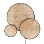 Applique da Parete Romimex Nero Naturale 11 x 52 x 52 cm Rattan di Romimex, Lampadario a braccia - Rif: D1616508, Prezzo: 67,...