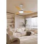 Ventilador de Teto com Luz Romimex Branco Natural de Romimex, Ventoinhas de teto com candeeiro - Ref: D1616541, Preço: 137,46...