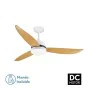 Ceiling Fan with Light Romimex White Natural by Romimex, Ceiling Fans with Lamp - Ref: D1616541, Price: 137,24 €, Discount: %