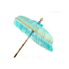 Parasol décoratif Romimex Bali Bleu Turquoise 150 x 200 x 150 cm de Romimex, Parasols - Réf : D1617254, Prix : 272,58 €, Remi...