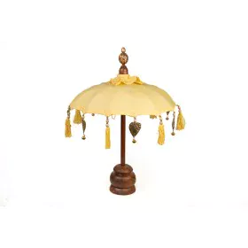 Decorative umbrella Romimex Yellow 35 x 60 x 35 cm by Romimex, Parasols - Ref: D1617257, Price: 74,25 €, Discount: %