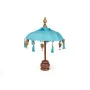 Decorative umbrella Romimex Turquoise 35 x 60 x 35 cm by Romimex, Parasols - Ref: D1617258, Price: 80,94 €, Discount: %