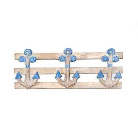 Plaque Romimex Bleu Naturel Bois 45 x 17 x 3 cm Ancre de Romimex, Plaques - Réf : D1617278, Prix : 19,70 €, Remise : %