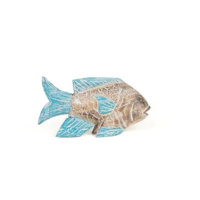 Wall Decoration Romimex Turquoise Natural Fish 30 x 3 x 15 cm by Romimex, Ornaments - Ref: D1617279, Price: 16,64 €, Discount: %