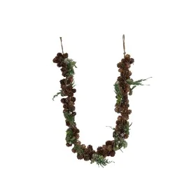 Christmas garland Romimex Brown Golden Polyethylene Sheets Pine cone 10 x 130 x 10 cm by Romimex, Christmas - Ref: D1617553, ...