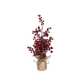 Pianta Decorativa Romimex Rosso Beige Vischio Pigna 13 x 50 x 13 cm di Romimex, Natale - Rif: D1617629, Prezzo: 12,84 €, Scon...