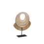 Figura Decorativa Romimex Beige Natural 6 x 29 x 26 cm Con flecos Disco de Romimex, Adornos - Ref: D1617812, Precio: 30,99 €,...