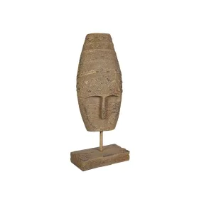 Decorative Figure Romimex Beige Mask 15 x 67 x 30 cm by Romimex, Ornaments - Ref: D1618065, Price: 84,85 €, Discount: %