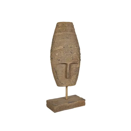 Decorative Figure Romimex Beige Mask 15 x 67 x 30 cm by Romimex, Ornaments - Ref: D1618065, Price: 93,52 €, Discount: %