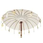 Parasol décoratif Romimex Bali Blanc 130 x 200 x 130 cm de Romimex, Parasols - Réf : D1618684, Prix : 210,98 €, Remise : %