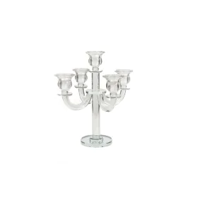 Candelabro Romimex Transparente Vidrio 17 x 26 x 17 cm de Romimex, Candelabros y portavelas - Ref: D1619407, Precio: 37,39 €,...