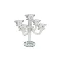 Candelabro Romimex Transparente Vidro 20 x 24 x 20 cm de Romimex, Candelabros e suportes para velas - Ref: D1619409, Preço: 4...