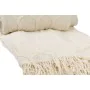 Manta Romimex Branco Com franja 130 x 200 x 1 cm de Romimex, Cobertores e colchas - Ref: D1619430, Preço: 37,66 €, Desconto: %