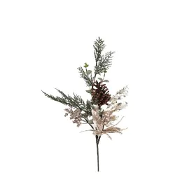 Décorations de Noël Romimex Marron Vert Rose Fleurs Pomme de pin Branche 16 x 67 x 15 cm de Romimex, Noël - Réf : D1629125, P...