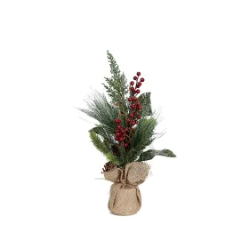 Planta Decorativa Romimex Vermelho Verde Bege Pinha Abeto 12 x 48 x 12 cm de Romimex, Natal - Ref: D1629127, Preço: 12,26 €, ...