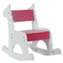 Cadeira de balanço Alexandra House Living Branco Vermelho Madeira MDF 33 x 55 x 51,5 cm Infantil Girafa de Alexandra House Li...