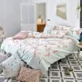 Housse de Couette HappyFriday Sakura Multicouleur 220 x 220 cm de HappyFriday, Couettes et housses de couette - Réf : D160897...