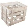 Botellero Alexandra House Living Natural Madera de abeto 43 x 32 x 33 cm 9 botellas Caja de Alexandra House Living, Estantes ...