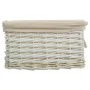 Laundry basket Alexandra House Living White wicker Willow wood 3 Pieces by Alexandra House Living, Laundry Baskets - Ref: D16...