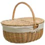 Cesta de Piquenique Alexandra House Living vime Madeira de salgueiro 37 x 40 x 48 cm Natural de Alexandra House Living, Cesta...