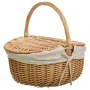 Picnic Basket Alexandra House Living wicker Willow wood 32 x 37 x 41 cm Natural by Alexandra House Living, Hampers - Ref: D16...