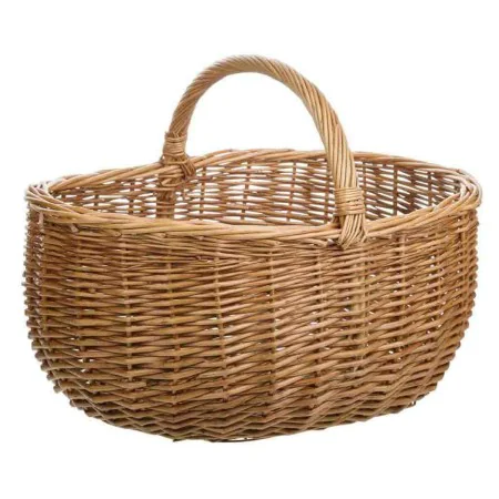 Picnic Basket Alexandra House Living wicker Willow wood 33 x 32 x 43 cm Natural by Alexandra House Living, Hampers - Ref: D16...