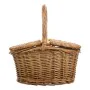 Picnic Basket Alexandra House Living wicker Willow wood Natural by Alexandra House Living, Hampers - Ref: D1630410, Price: 25...