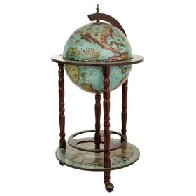 Globe terrestre Alexandra House Living Marron Vert 44 x 87 x 44 cm Meuble à bouteilles de Alexandra House Living, Étagères et...