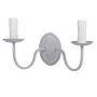 Lampada da Parete Alexandra House Living Bianco Grigio 220-240 V 19 x 18 x 32 cm di Alexandra House Living, Lampadario a brac...