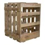 Range Bouteilles Alexandra House Living Naturel Bois d'épicéa 32 x 43 x 33 cm 9 bouteilles Caisse de Alexandra House Living, ...