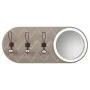 Appendiabiti con specchio Alexandra House Living Grigio Legno di abete Legno MDF 5 x 30 x 60 cm di Alexandra House Living, Ap...