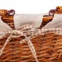 Cesta de Piquenique Alexandra House Living vime Madeira de salgueiro 40 x 32 x 17 cm de Alexandra House Living, Cestas - Ref:...