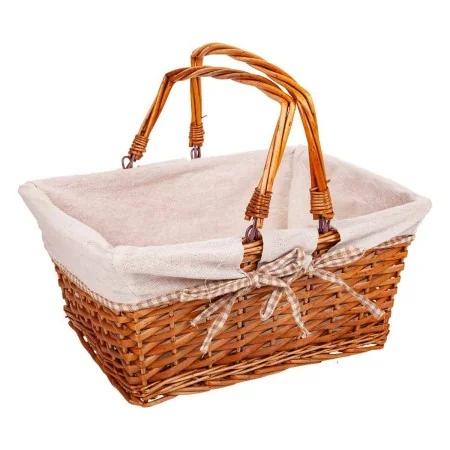 Picnic Basket Alexandra House Living wicker Willow wood 38 x 30 x 17 cm by Alexandra House Living, Hampers - Ref: D1631067, P...