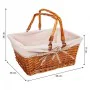 Cestino da Picnic Alexandra House Living vimini Legno di salice 38 x 30 x 17 cm di Alexandra House Living, Cesti - Rif: D1631...