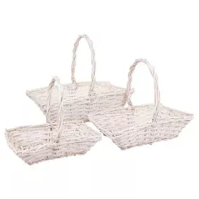 Basket set Alexandra House Living wicker Willow wood 3 Pieces by Alexandra House Living, Hampers - Ref: D1631071, Price: 34,6...