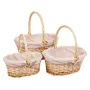 Basket set Alexandra House Living wicker Willow wood Natural 3 Pieces by Alexandra House Living, Hampers - Ref: D1631073, Pri...