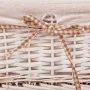 Set of Baskets Alexandra House Living White wicker Willow wood 3 Pieces by Alexandra House Living, Storage boxes and chests -...