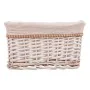 Set of Baskets Alexandra House Living White wicker Willow wood 3 Pieces by Alexandra House Living, Storage boxes and chests -...