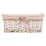 Set of Baskets Alexandra House Living White wicker Willow wood 3 Pieces by Alexandra House Living, Storage boxes and chests -...