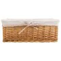 Set of Baskets Alexandra House Living Natural wicker Willow wood 3 Pieces by Alexandra House Living, Storage boxes and chests...