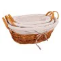 Set of Baskets Alexandra House Living Natural wicker Willow wood 38 x 29 x 14 cm 34 x 16 x 44 cm 31,5 x 23,5 x 12 cm 3 Pieces...